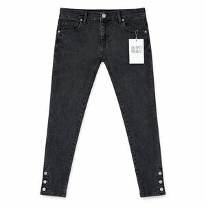 LOFT Black Skinny Jeans | Women’s Button-Hem Ankle Denim